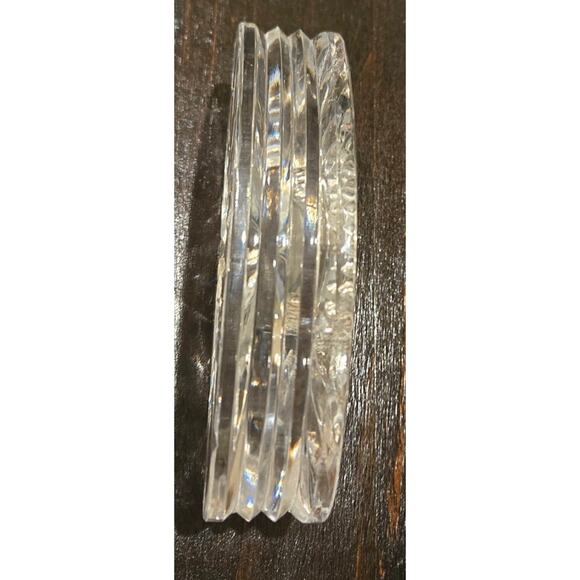 Waterford Crystal Desk Clock Starburst Pattern Works - Picture 5 of 8